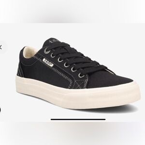 Taos Footwear Charcoal Canvas Sneakers